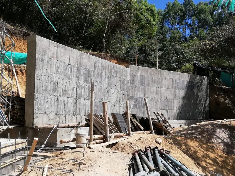 Contención y cimentación — Cimentación de muro